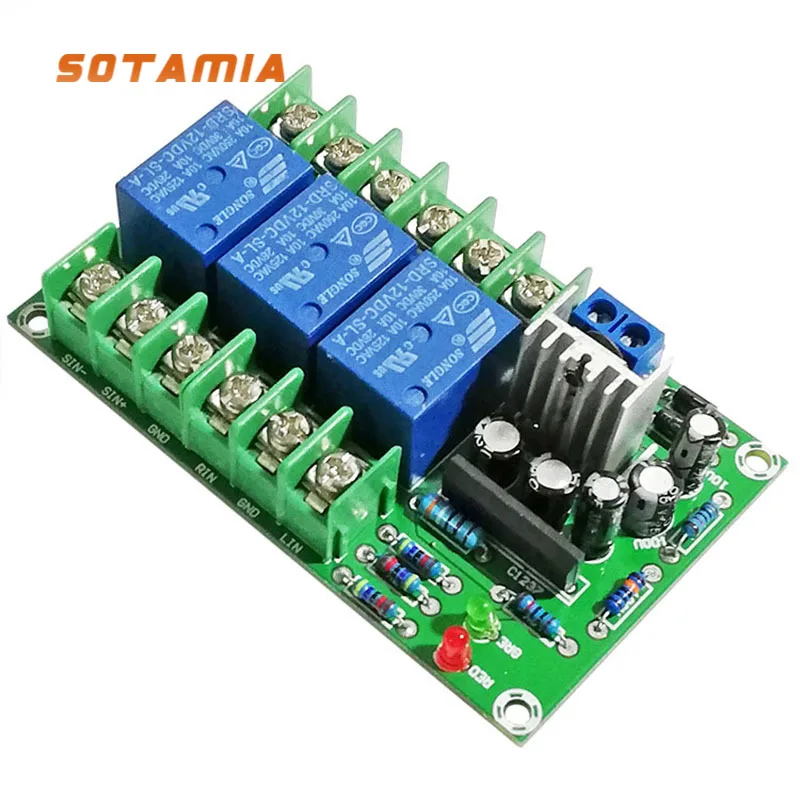 Home Cinema Ampli - SOTAMIA 600W 2.1 แอมพลิฟายเออร์ ลำโพง ป้องกันเสียงรบกวน