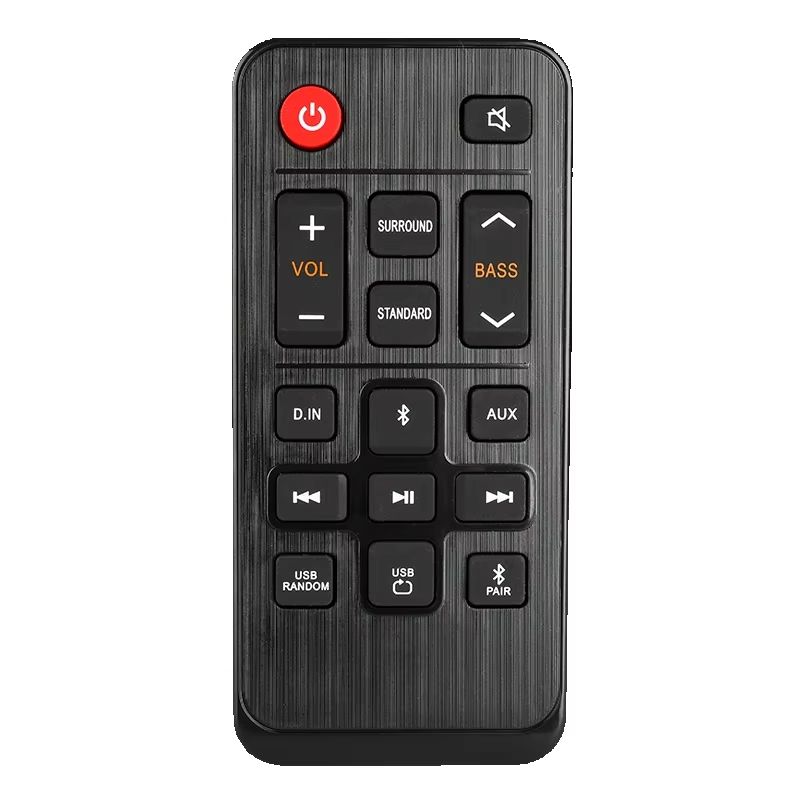 Home Cinema Samsung - AH81-11699A AH8111699A รีโมทคอนโทรลใช้งานร่วมกับซัมซุงซาวด์บาร์ระบบโฮมเธียเตอร์ HW-A40R HW-T400 HW-A40R/ZA
