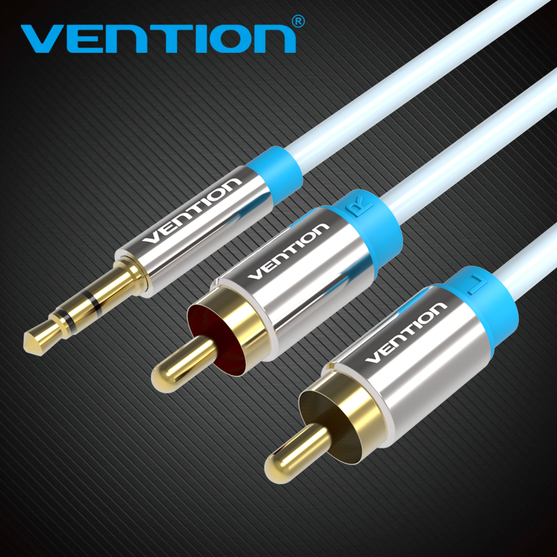 Home Cinema Ampli - Vention สาย RCA 3.5 ถึง 2rca