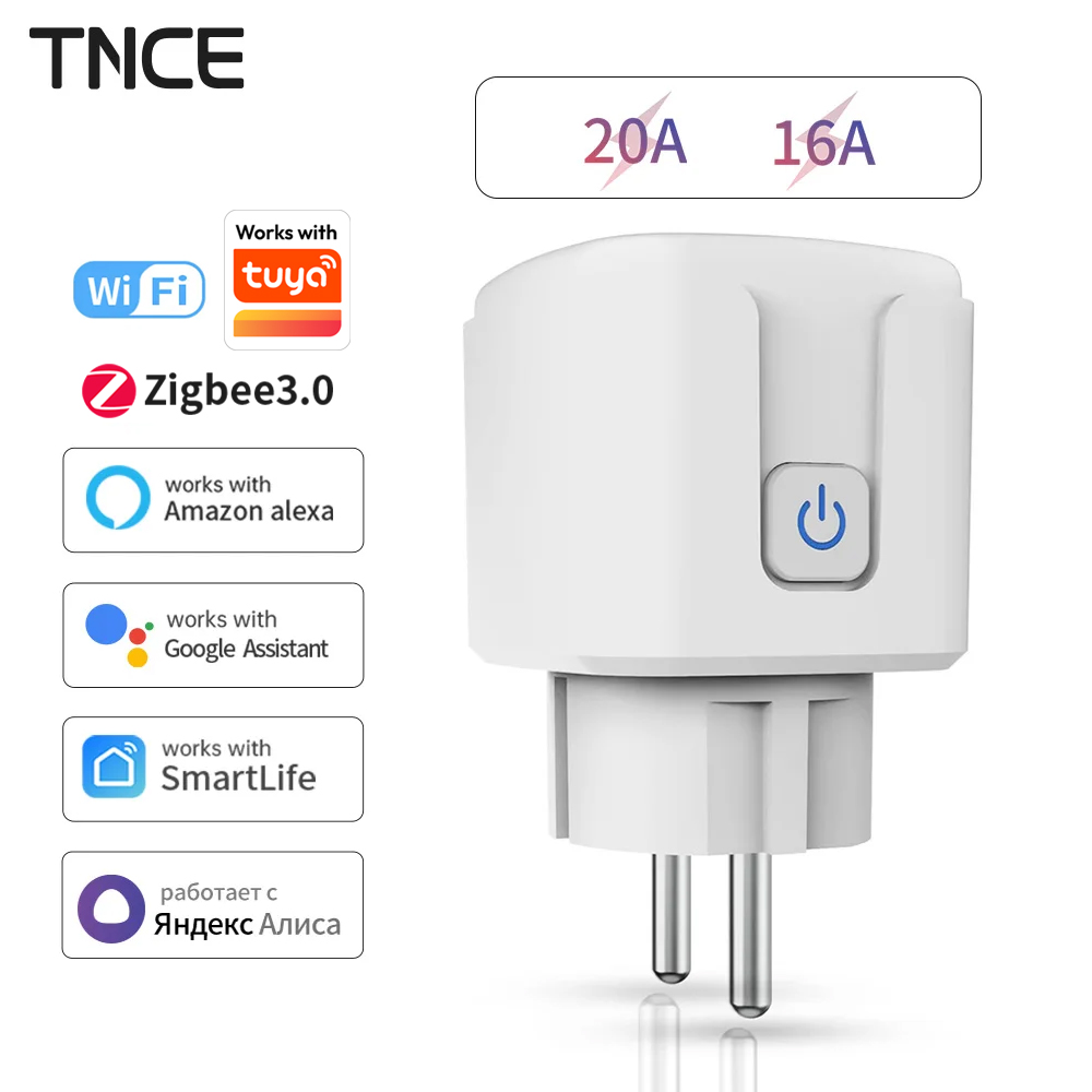 TNCE Tuya WiFi/Zigbee 16A/20A  - Home Cinema Alexa บทวิจารณ์และราคา