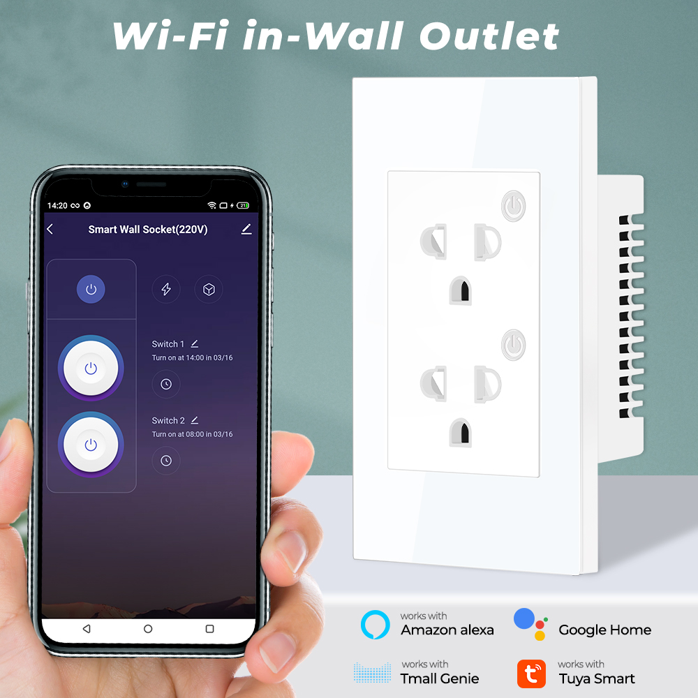 16A Tuya WiFi Bluetooth EU EU  - Home Cinema Alexa บทวิจารณ์และราคา