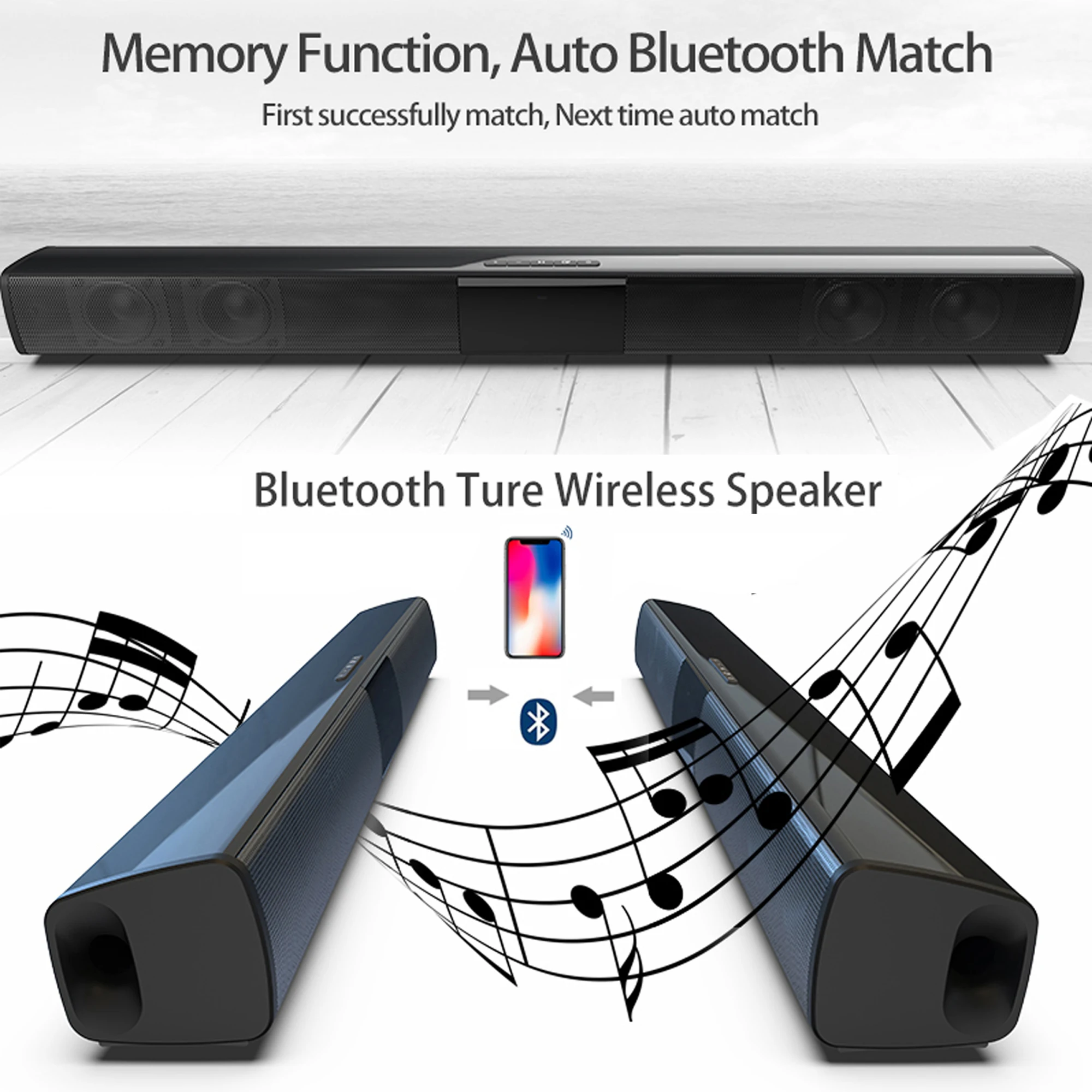 แถบเสียงพลังสูง40W สำหรับทีวีค - Home Cinema Subwoofer บทวิจารณ์และราคา