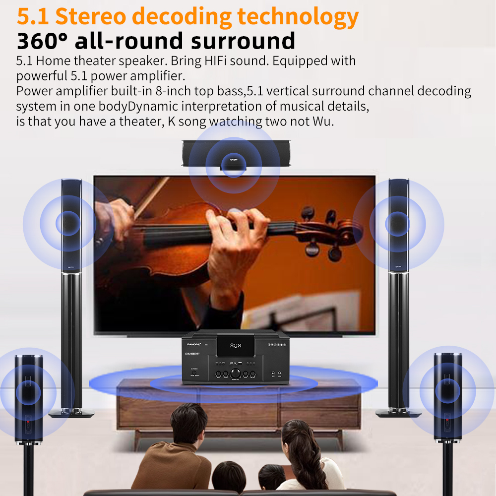 ระบบโฮมเธียเตอร์ 5.1 พร้อมคารา - Home Cinema Xlr บทวิจารณ์และราคา