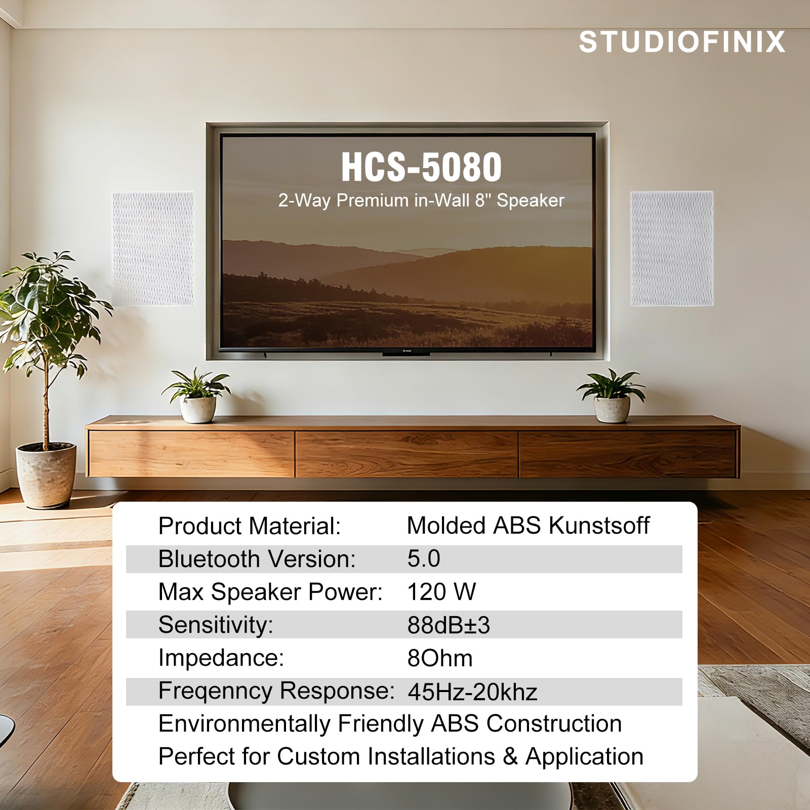 ลำโพงติดผนัง STUDIOFINIX ขนาด  - Home Cinema Subwoofer บทวิจารณ์และราคา